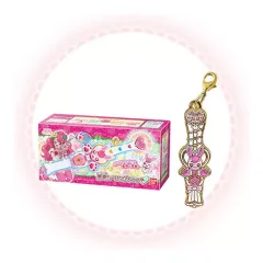 【中古】キーホルダー ヒーリングステッキ(カニカンVer.) 「プリキュアオールスターズ 変身ダイキャストチャーム＆パッケージ2」