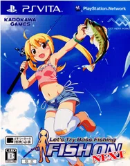 PS Vitaソフトフィッシュオン ネクスト(Lets Try Bass Fishing FISH ON NEXT) 角川ゲームス