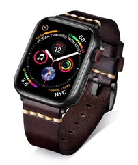 【人気商品】8 7 Ultra 9 6 10 10 Series 5 iWatch コンパチブル 4 コンパチブル ハンドメイドトップグレインレザー 3 Watch Watch Apple 2 Apple 対応 1 レザー腕時計ストラップ 42mm-Serie