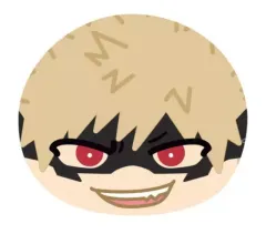 【中古】ぬいぐるみマスコット・ぬいぐるみバッジ 爆豪勝己 「僕のヒーローアカデミア おまんじゅうにぎにぎマスコット2」