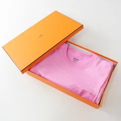 【値下げ】新品 未使用 JPタグ 2023SS エルメス HERMES 3E4509DL モザイク刺繍 半袖チュニック 38//ピンク フランス製 ワンピース【2400013934367】のサムネイル
