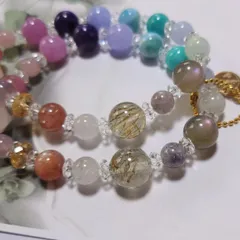 ☆展☆Mermaid lullaby☪︎*5Aラリマー×虹入りブルーエンジェルラダ