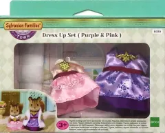 【中古】おもちゃ Dress Up Set (Purple ＆ Pink) -ドレスアップセット(パープル＆ピンク)- 「シルバニアファミリー」