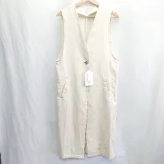 ◇ ⊂ ◎●未使用● CLASSICALELF ロングベスト サイズS アイボリー レディース E  【1502030023312】