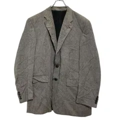 CHAPS ウール テーラードジャケット 3XL～ グレー 織柄 チャップス ビッグサイズ ブレザー 古着卸 アメリカ仕入 a701-5754のサムネイル