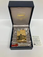 レア zippo TOMIX EF63 特別限定品 1997年製 立体メタル立体メタルゴールド金仕上げ