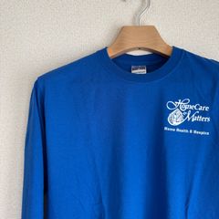 JERZEES ヘビーウェイト Tシャツ 長袖 ロンT BLUE M