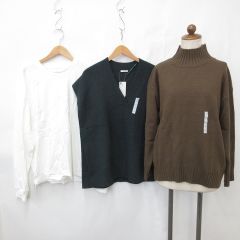 エムズグレイシー M'S GRACY ツイードノーカラージャケット 七分