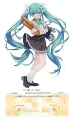 【中古】アクリルスタンド・アクリルパネル 初音ミク(パンのまち) MEGAアクリルスタンド 「初音ミク はんなり♪京都 ラッキー缶バッジBOX」 あたり景品