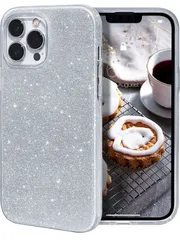 iPhone13ProMax  6.7inch　ケース　カバー　三層構造 シルバー