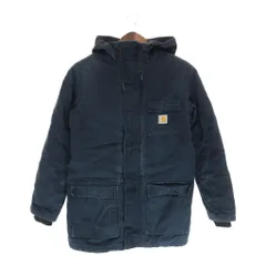 carhartt シベリアンジャケット シベリアンパーカー ダック地　ブラック Johnbull ジャケット メンズ/Carhartt カーハート キャンバス