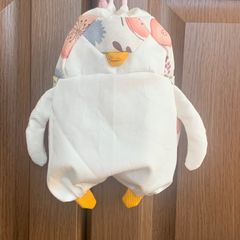 ペンギン巾着☆ハンドメイドオーダー品 ペンギン巾着☆ハンドメイドオーダー ペンギン巾着｜オリジナル縫製品