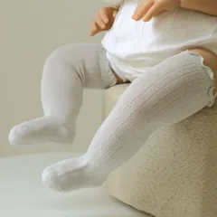 ☆ ライトグレー ☆ Lサイズ ☆ ベビー ハイソックス シンプル gsocks40901 ベビー 靴下 フリル ハイソックス ソックス キッズ くつ下 かわいい 男の子 女の子 シンプル キッズ靴下 春 夏 秋 冬 ギフト