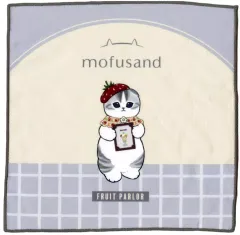 【中古】タオル・手ぬぐい レモンフロートにゃん ファブリックコレクション(キッチンクロス) 「一番くじ mofusand ～Fruit Parlor～」 G賞