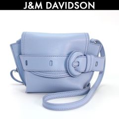 J&M DAVIDSON NANNO BELT BAG ジェイアンドエム デヴィッドソン ナノ ベルト  ショルダーバッグ ショルダーバッグ  ライトパープル 中古 レディース コンディションB