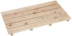 【全商品送料無料!!】85×46.5×3.7cm 中 桧 すのこ 池川木材