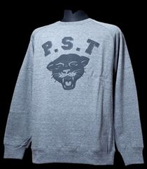 parasite パラサイト クルーネック スウェットトレーナー 7.1oz裏起毛 (P.S.T RAGLAN SWEAT) カラー：ヘザーグレー 8,800円(内税)