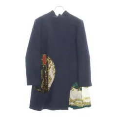 TOGA (トーガ) 18AW スカーフレイヤーマオカラ―コート ジャケット レディース ネイビー TA82- FH053のサムネイル