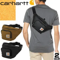 カーハート Carhartt ウエストポーチ ボディバッグ ショルダーバッグ メンズ レディース 斜めがけ 撥水 アウトドア ブランド プレゼント ブラウン WAIST PACK 89150701