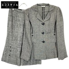 tb ティービー ブラック リネン セットアップ 38