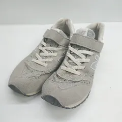 ◇ Θ New Balance ニューバランス マジックテープ スニーカー サイズ24 グレー レディース E  【1409100025699】