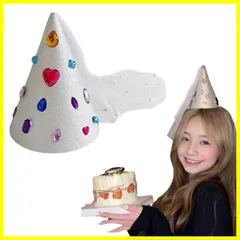 【新着商品】Liroyal バースデーハット 誕生日 バースデー帽子 三角帽子