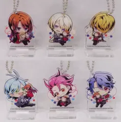 【中古】雑貨 [単品] 集合 描きおろしちびキャラアクリルスタンドキーチェーン6個セット 「Switchソフト VARIABLE BARRICADE NS スペシャルステラセット」 同梱特典