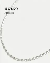 【SALE】GOLDY/ゴールディ/スムース ツイストチェーンチョーカー/アクセサリー/3190650