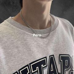 5mm幅 45センチ ステンレス製 中太 喜平チェーンネックレス 錆びない