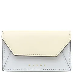 未使用品✨MARNI マルニ　カードケース　名刺入れ　レザー　茶色　白色 brandparks_marni-0026-z436b