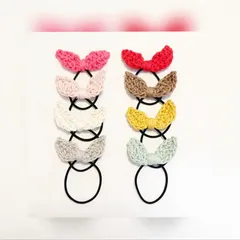 うさ耳リボン  キッズ ベビーヘアゴム♡