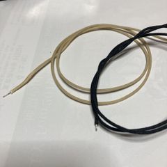 クロスワイヤー 黒 白 各1m
