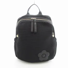 【美品】 マリークワント MARY QUANT リュック 黒デイジー柄 ブラック Amazon.co.jp: マリークワント MARY QUANT マリクワ☆ピン