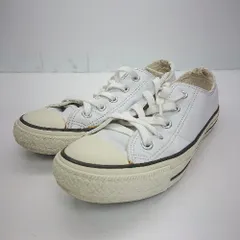 ◇ CONVERSE コンバース オールスター スニーカー サイズ23.0 ホワイト系 レディース E  【1404240003088】