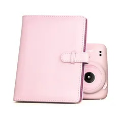 mini99/90/12/mini11/mini40/EVO/mini9/mini8対応チェキアルバム instax 大容量 3寸写真 可愛いチェキ帳 128枚収納 名刺・キャッシュカードも収納可能 PUレザー アルバム 多用途 スリム アルバム、チェキ 多収