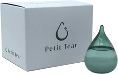 Petit Tear ストームグラス カラーガラス 手のひらサイズ 結晶 インテリア 置物( グリーン,  ミニ)のサムネイル