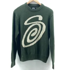 nina様Stussy グリーン ニットセーター S 楽天市場】STUSSY（カラーグリーン）（ニット・セーター