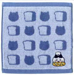 【中古】タオル・手ぬぐい ハチワレ ジャガードハンドタオル 「ちいかわ なんか小さくてかわいいやつ ちいかわベーカリー」