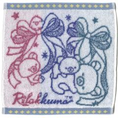 [중고] 잡화 집합/인연: 블루(자거드) 타월 컬렉션 [이치반 복권 리락쿠마~Ribbon-Filled Party~] G상