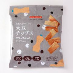 1072815-2-kf　大豆チップス  ブラックペッパー　35ｇ×2個セット【ビオクラ】※14営業日以内に発送