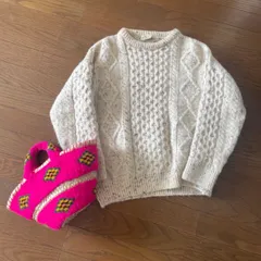 Viva La Material アラン フィッシャーマンニット パッチワーク