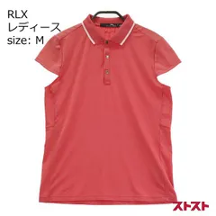 RLX ラルフローレン 半袖ポロシャツ オレンジ系 M [240001984901]#
