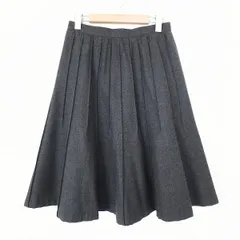 #wnc アルバ ロッサ インポートロッサ ALBA ROSSA スカート 42 グレー フレア バックジップ レディース [927503]