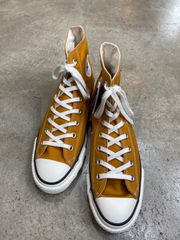 converse オールスターハイカット　MADE IN JAPAN マスタード