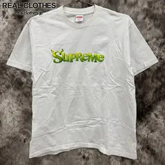supreme シュレックロゴ　tシャツ　XL Supreme Shrek Tee (FW21) - $48