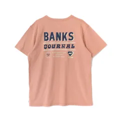 新品タグ付 BANKS JOURNAL バンクスジャーナル 半袖 Tシャツ WTS0557 オレンジ Lサイズ MODULE CLASSIC TEE SHIRT 当店管理番号 2021101000173のサムネイル