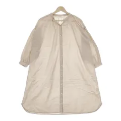 heavenly 長袖 2124102 コットン シャツワンピース ワンピース ベージュ レディース ヘブンリー【中古】4-1209M△