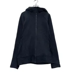 UNDER ARMOUR ジップアップ ロゴ スウェット パーカー M ブラック アンダーアーマ 古着卸 アメリカ仕入 a603-5134