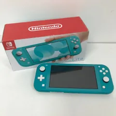 08w5410 任天堂 Nintendo Switch Lite ニンテンドースイッチライト ターコイズ 動作確認済み 完動品【中古品】