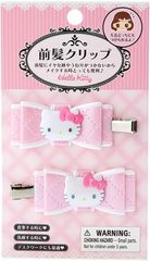 サンリオ(SANRIO) サンリオ 前髪クリップ キルトリボン ヘアクリップ ハローキティ キティちゃん hello kitty SANRIO